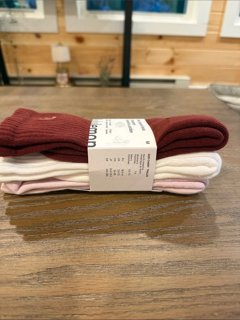 lululemon athletica Daily Essential Crew Socks - Rockwood (3-Pack)